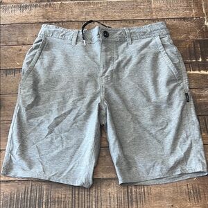 O’Neil Men's Gray Hybrid Shorts Size 30